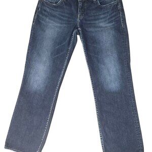 Silver Jeans Blue Straight Leg Pants